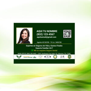 b)- Business Cards-NEW spanish